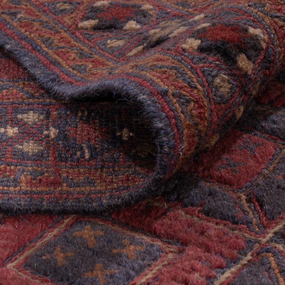 Kelim Teppich - Oriental - 197 x 154 cm - dunkelbeige