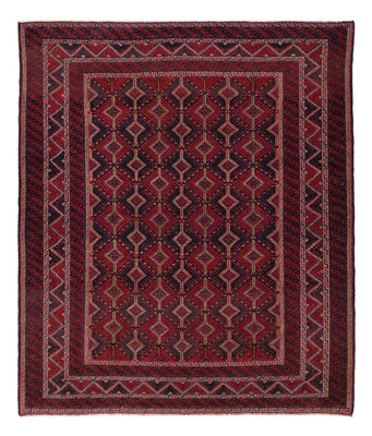 Kelim Teppich - Oriental - 182 x 153 cm - dunkelrot