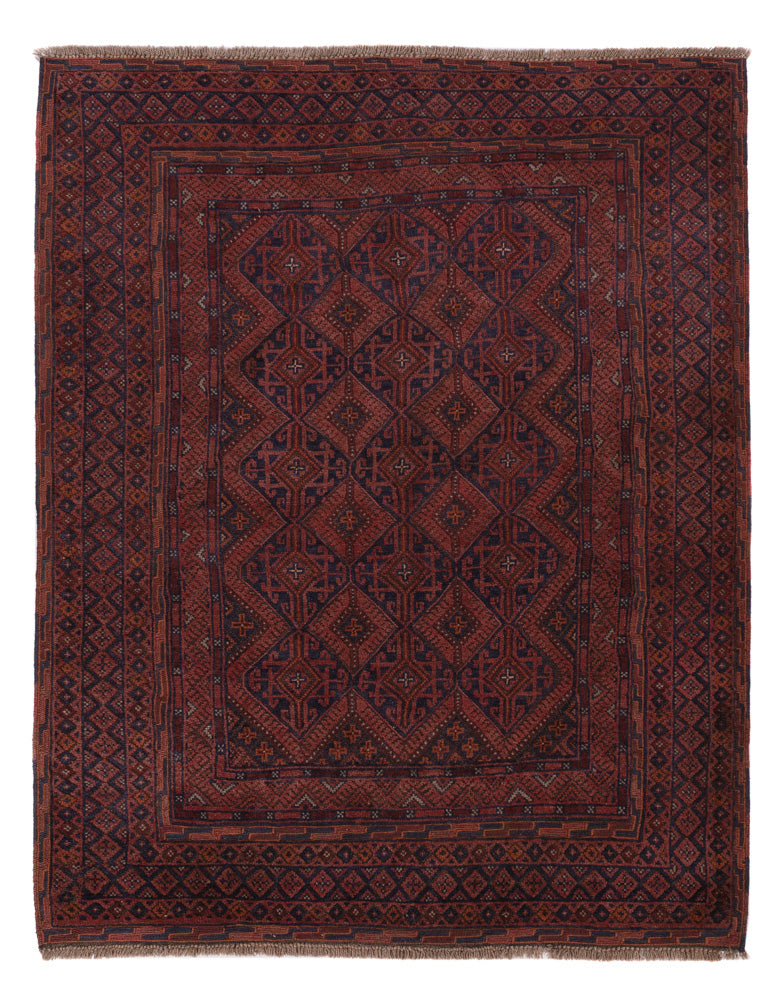 Kelim Teppich - Oriental - 198 x 158 cm - dunkelbeige