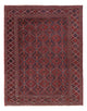 Kelim Carpet - orientalisk matta - 175 x 141 cm - mörkröd
