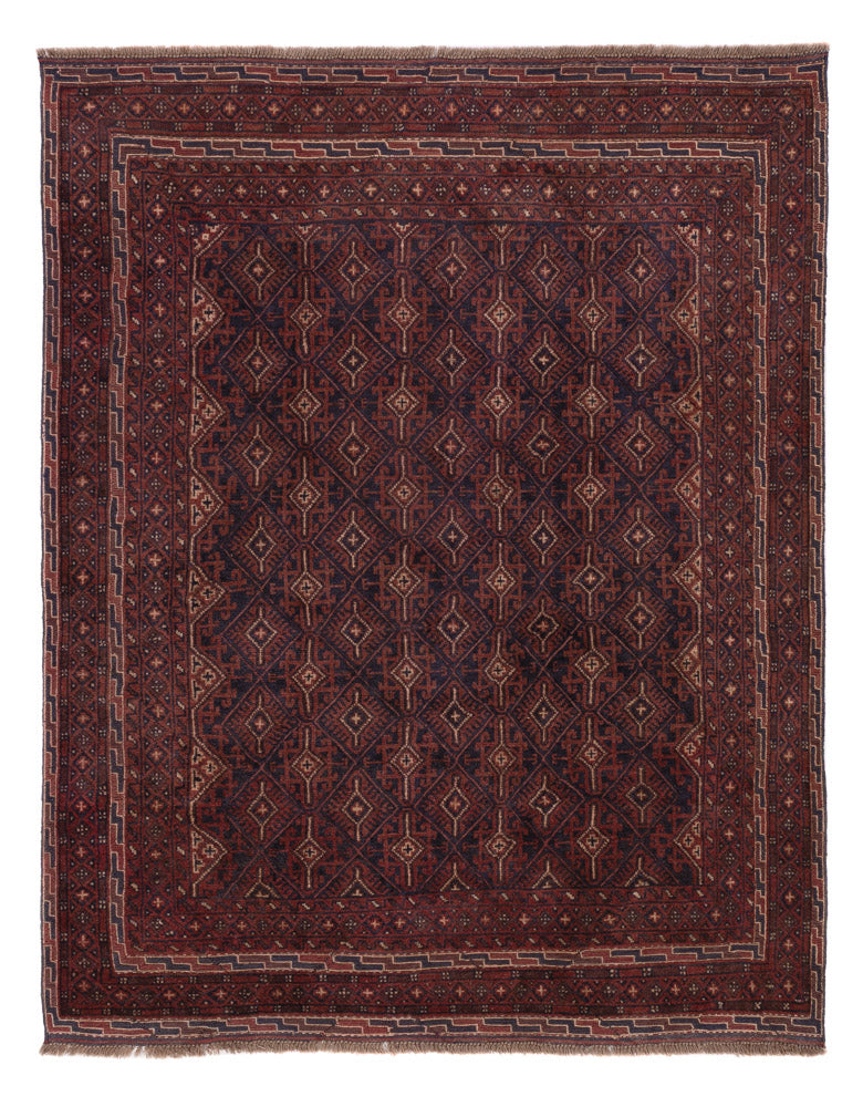 Kelim Teppich - Oriental - 195 x 155 cm - dunkelbeige