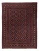 Kelim Carpet - orientalisk matta - 175 x 134 cm - mörkröd