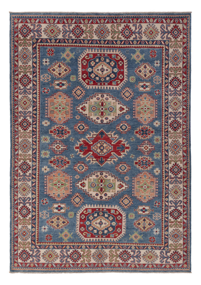 Ziegler Teppich - Kazak - 237 x 169 cm - blau