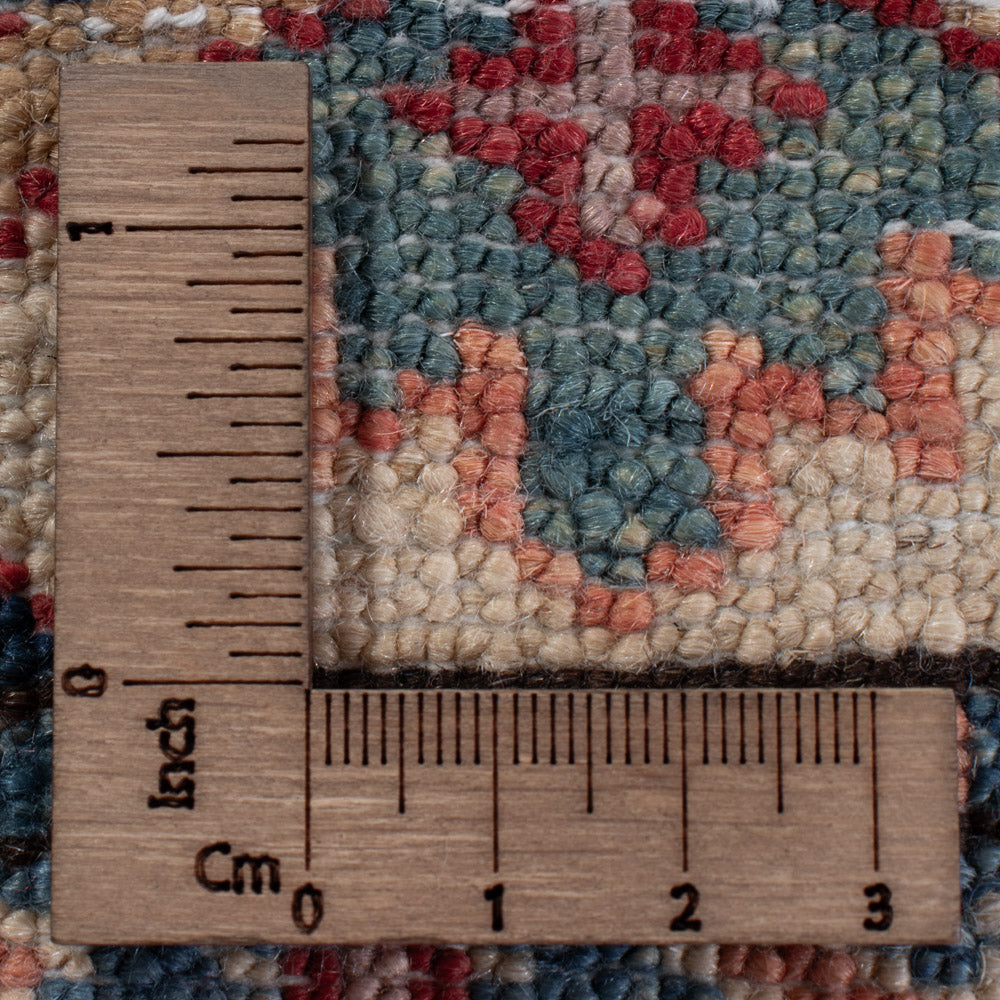 Ziegler Teppich - Kazak - 240 x 171 cm - petrolblau