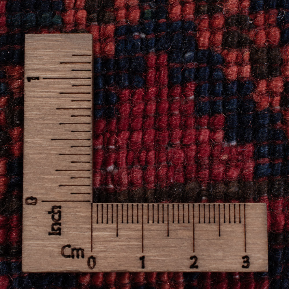 Afghan Teppich - 202 x 155 cm - rot