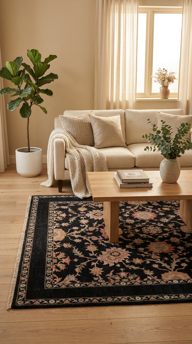 Ziegler Carpet - Ariana - 194 x 154 cm - mörkblå