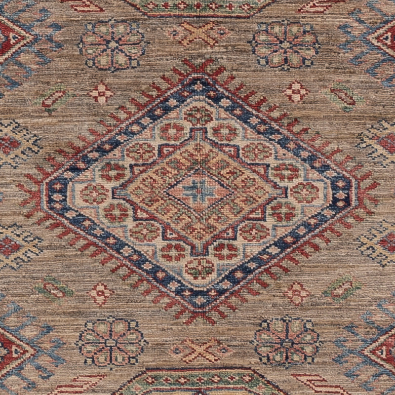 Ziegler Teppich - Kazak - 201 x 149 cm - dunkelbeige