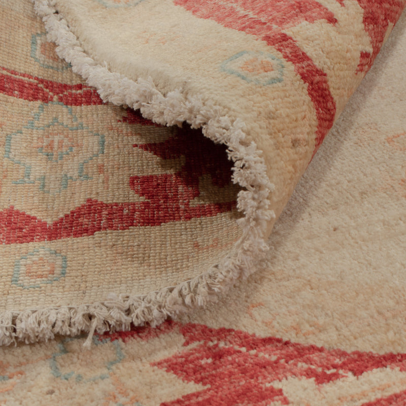 Ziegler Teppich rund  - 206 x 199 cm - hellbeige