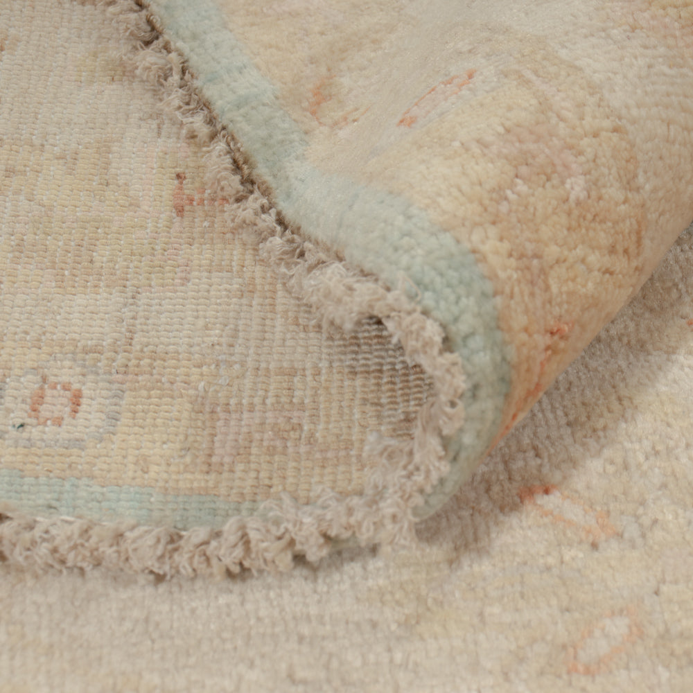 Ziegler Teppich rund  - 202 x 200 cm - hellblau