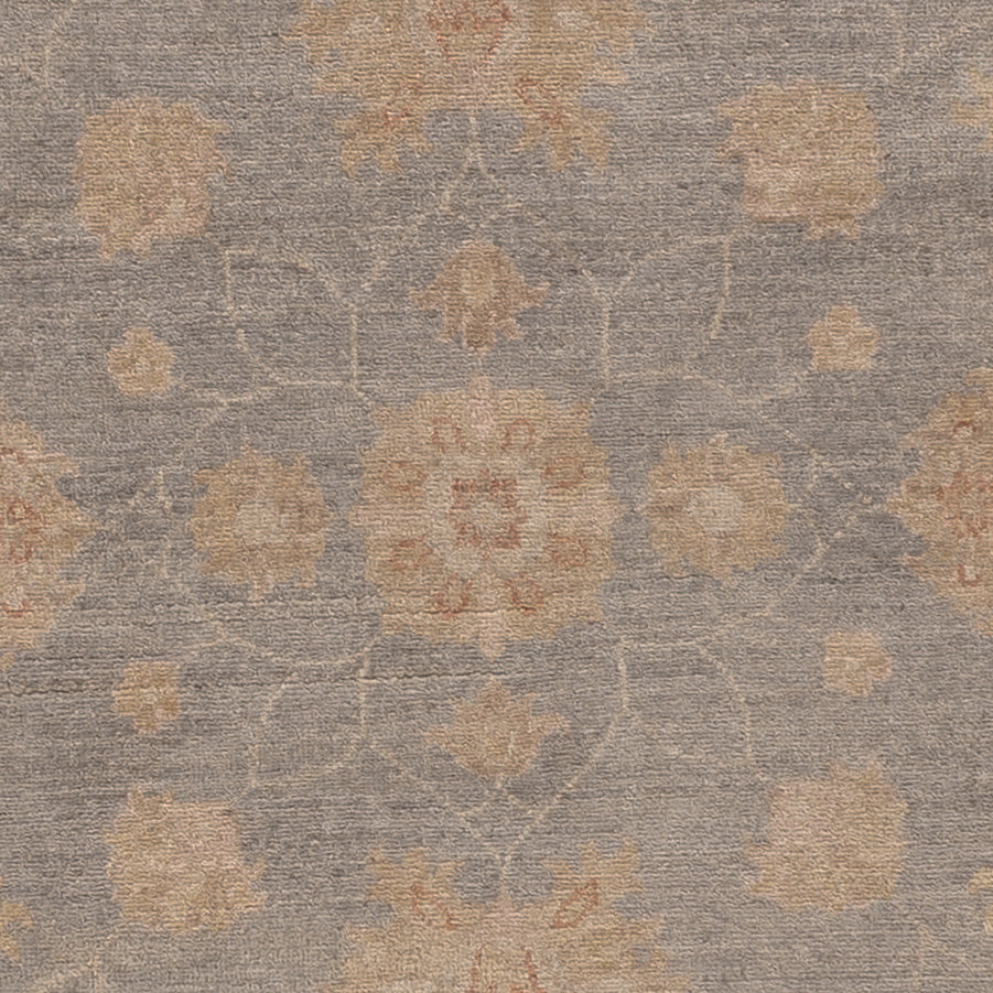 Ziegler Teppich rund  - 200 x 195 cm - blau