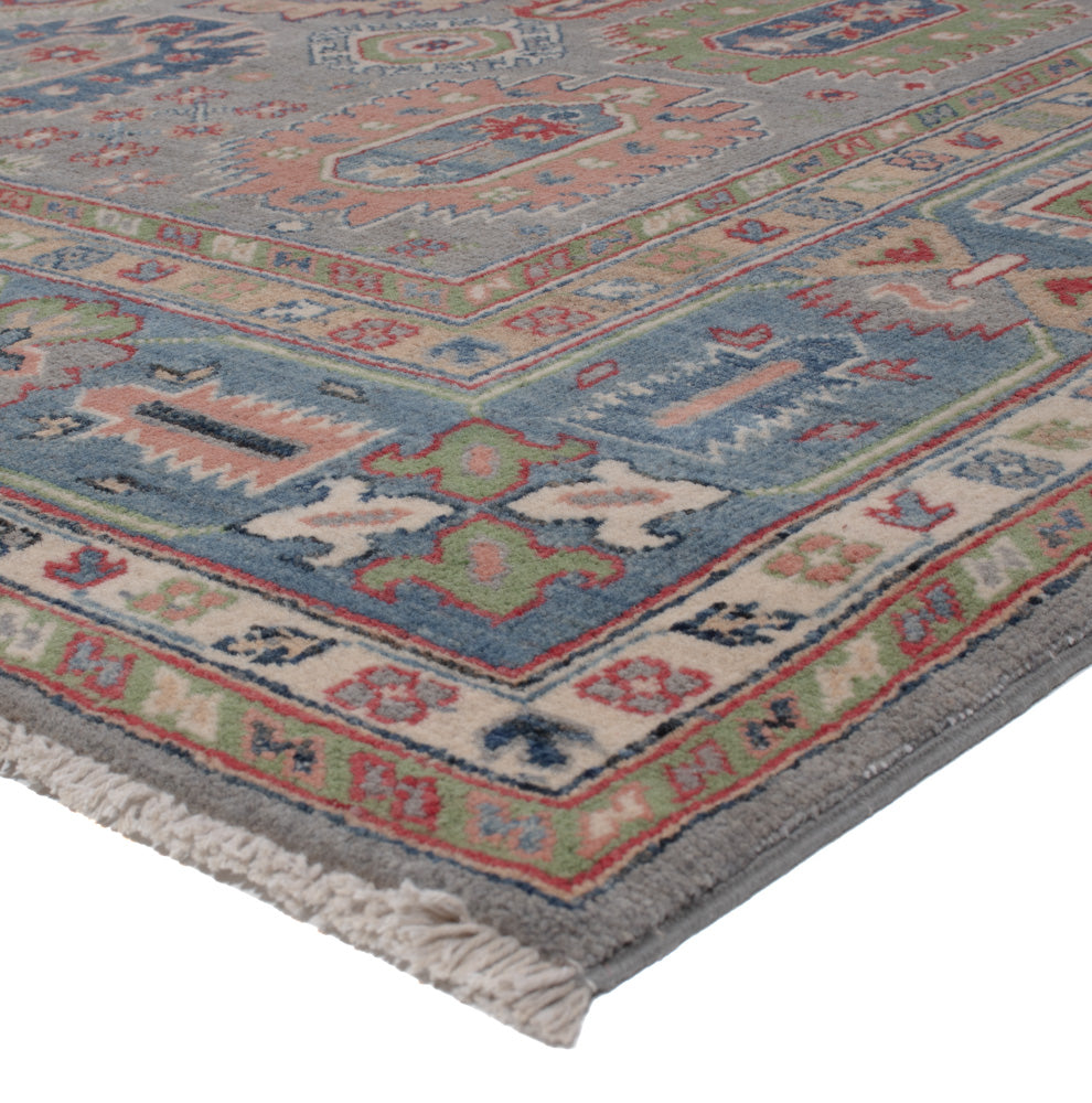 Ziegler Teppich - Kazak - 297 x 248 cm - dunkelbeige