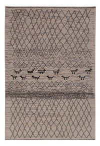 Berber Teppich - 296 x 201 cm - grau