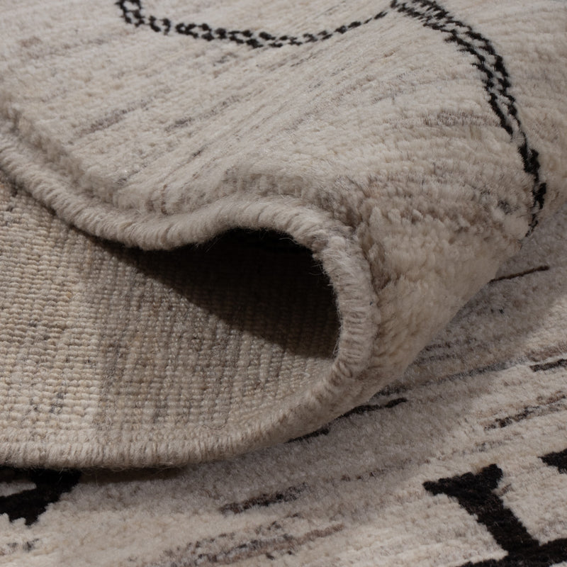 Berber Teppich - 296 x 201 cm - grau