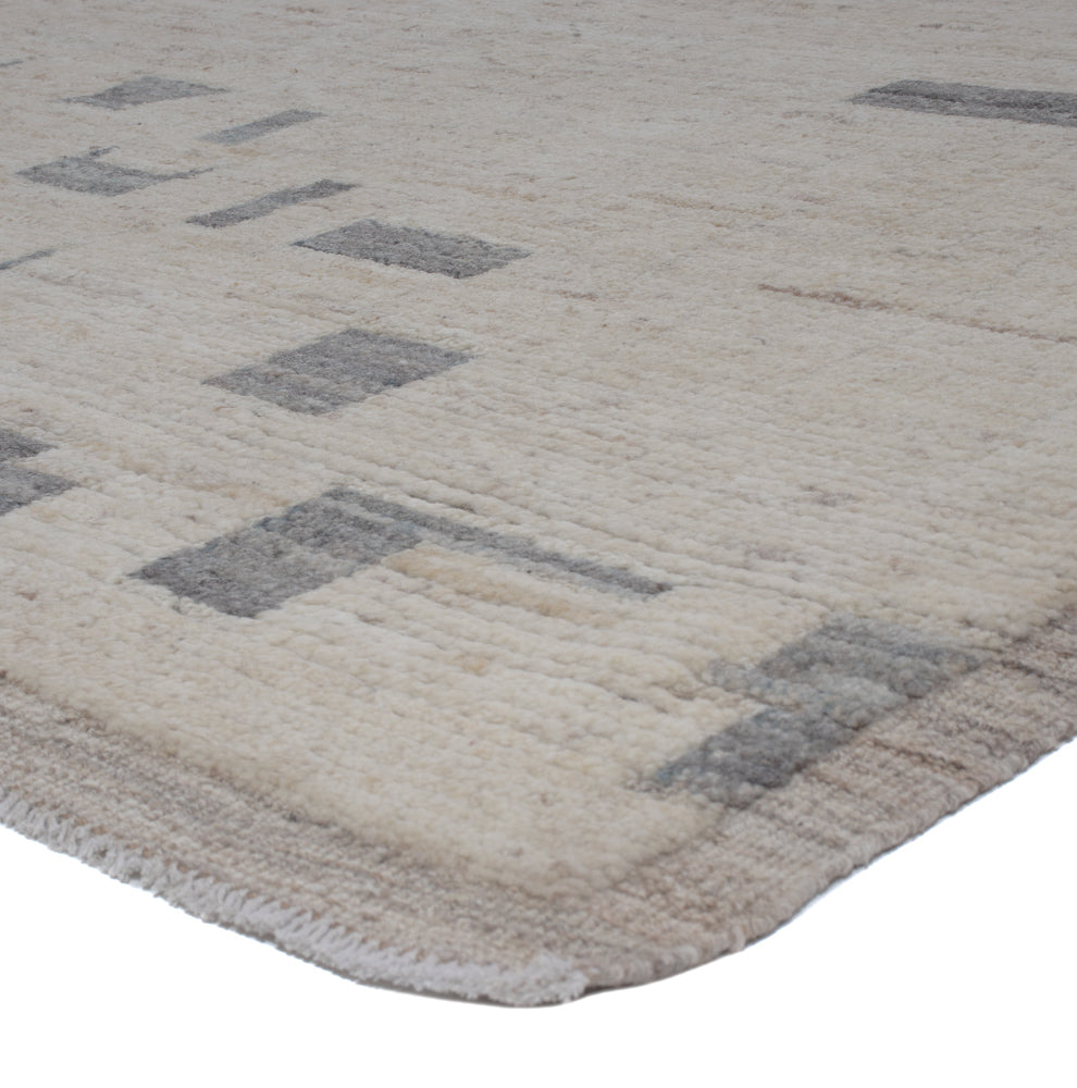 Berber Teppich - 286 x 202 cm - hellgrau