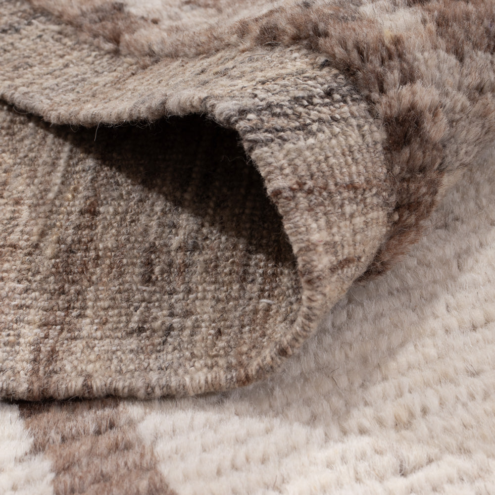 Berber Teppich - 302 x 200 cm - dunkelgrau