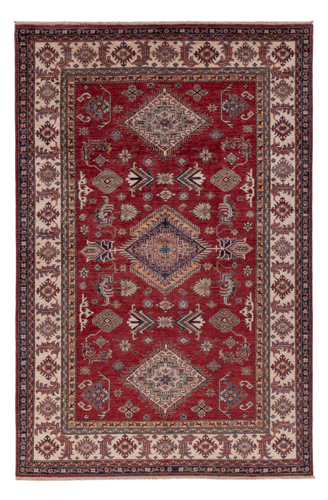 Ziegler Teppich - Kazak - 303 x 202 cm - rot
