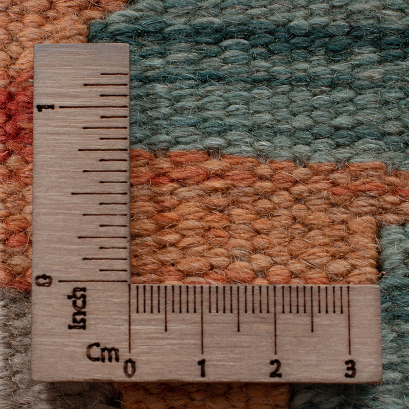 Läufer Kelim - Splash - 247 x 80 cm - mehrfarbig