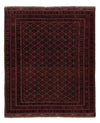 Afghansk kilim Mattan 164x195cm - Rektangulär / Mörkröd / 164 x 195 cm Rektangulär
