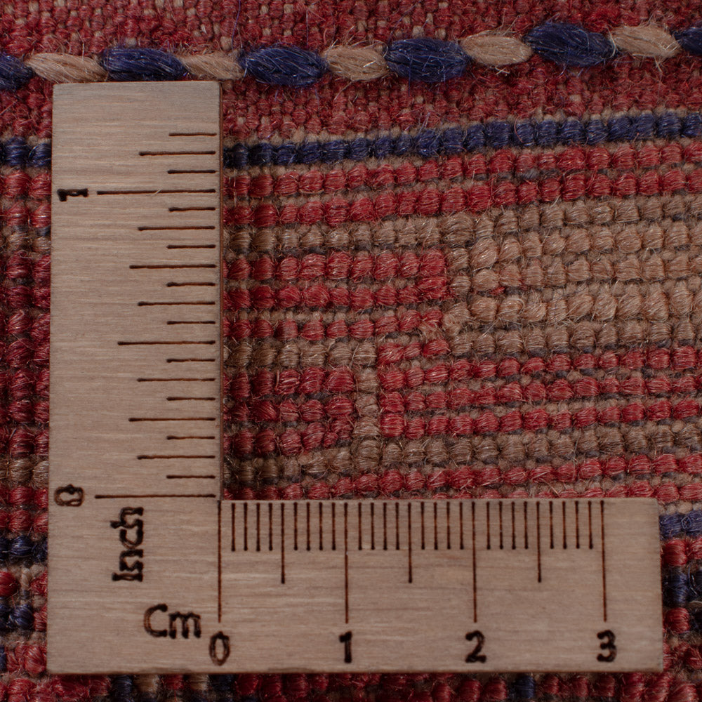 Kelim Teppich - Oriental - 190 x 132 cm - dunkelrot