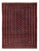 Kelim Carpet - orientalisk matta - 194 x 148 cm - mörkröd