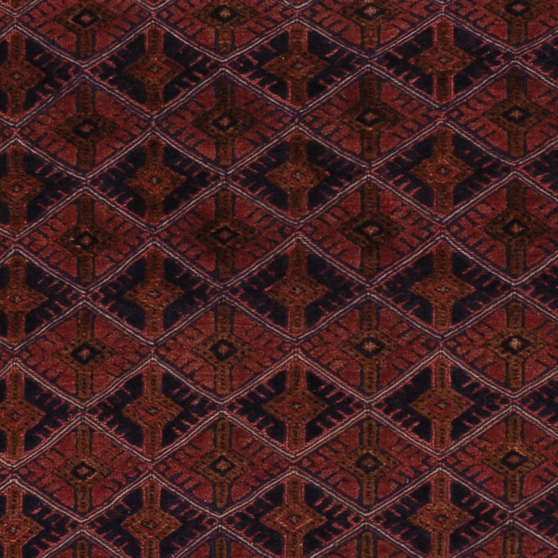 Kelim Teppich - Oriental - 195 x 145 cm - dunkelrot