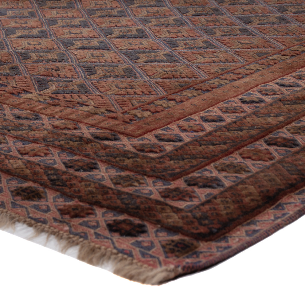 Kelim Teppich - Oriental - 207 x 156 cm - dunkelrot
