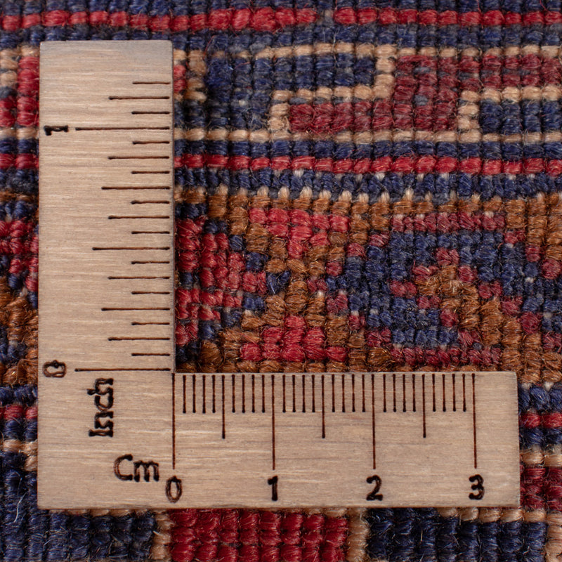 Kelim Teppich - Oriental quadratisch  - 187 x 161 cm - dunkelrot