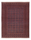 Afghansk kilim Mattan 147x195cm - Rektangulär / Mörkröd / 147 x 195 cm Rektangulär