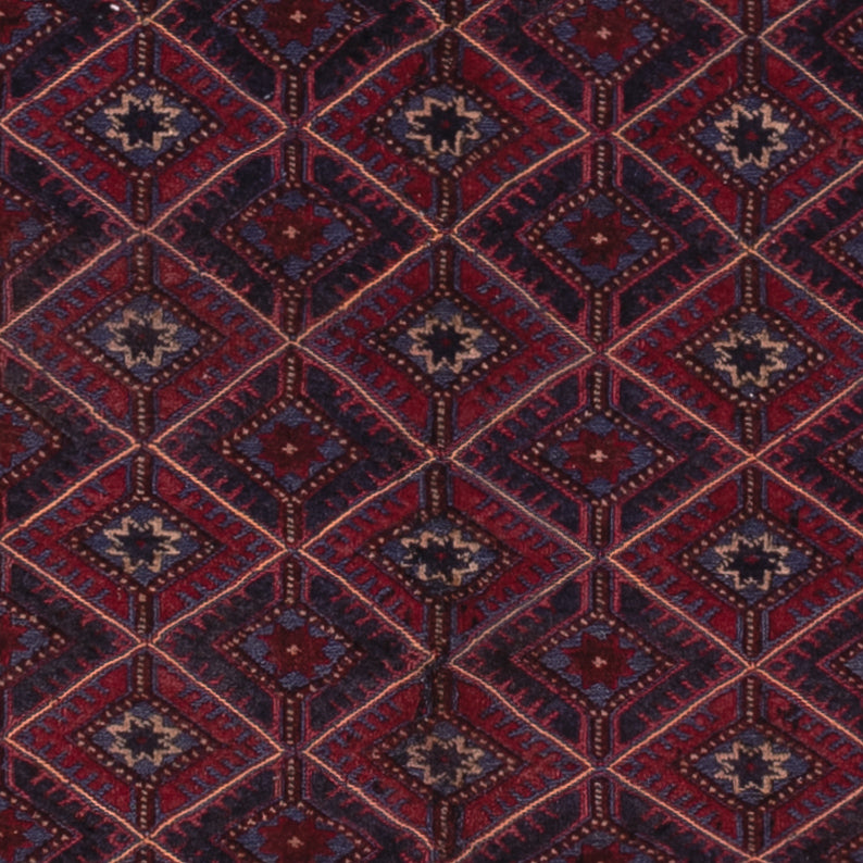 Kelim Teppich - Oriental - 178 x 155 cm - dunkelrot