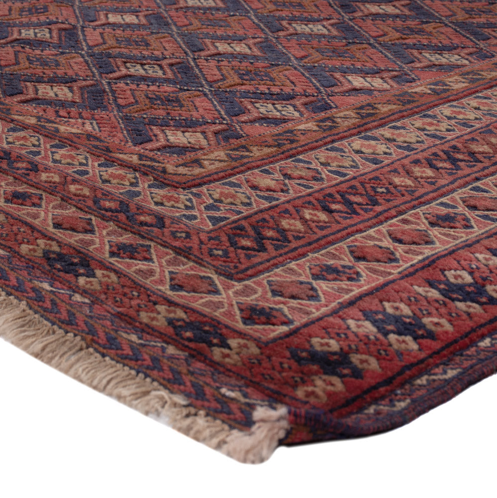 Kelim Teppich - Oriental - 206 x 145 cm - dunkelrot