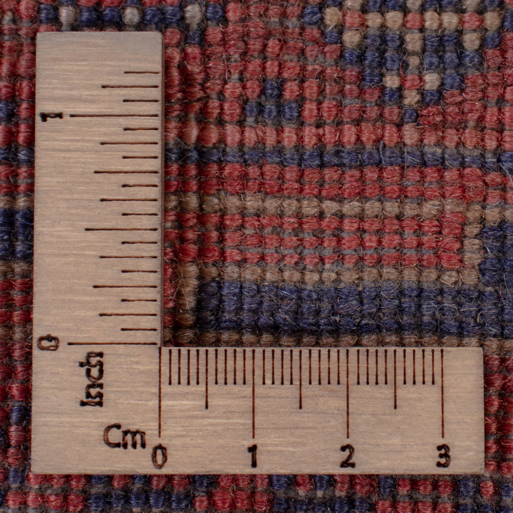 Kelim Teppich - Oriental - 188 x 137 cm - dunkelrot