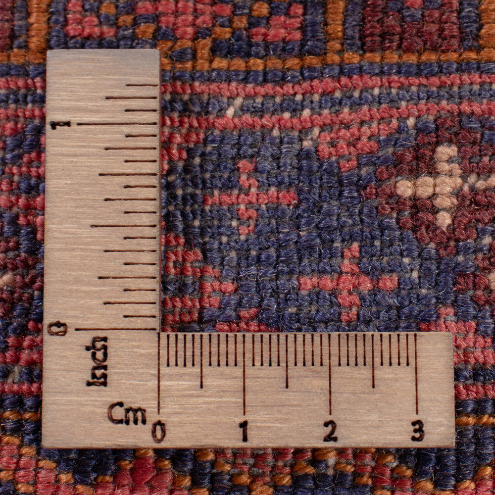 Kelim Teppich - Oriental - 193 x 150 cm - dunkelrot