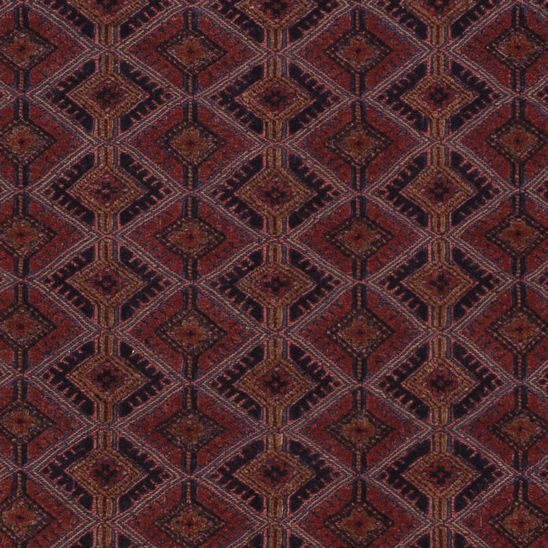 Kelim Teppich - Oriental - 193 x 146 cm - dunkelrot