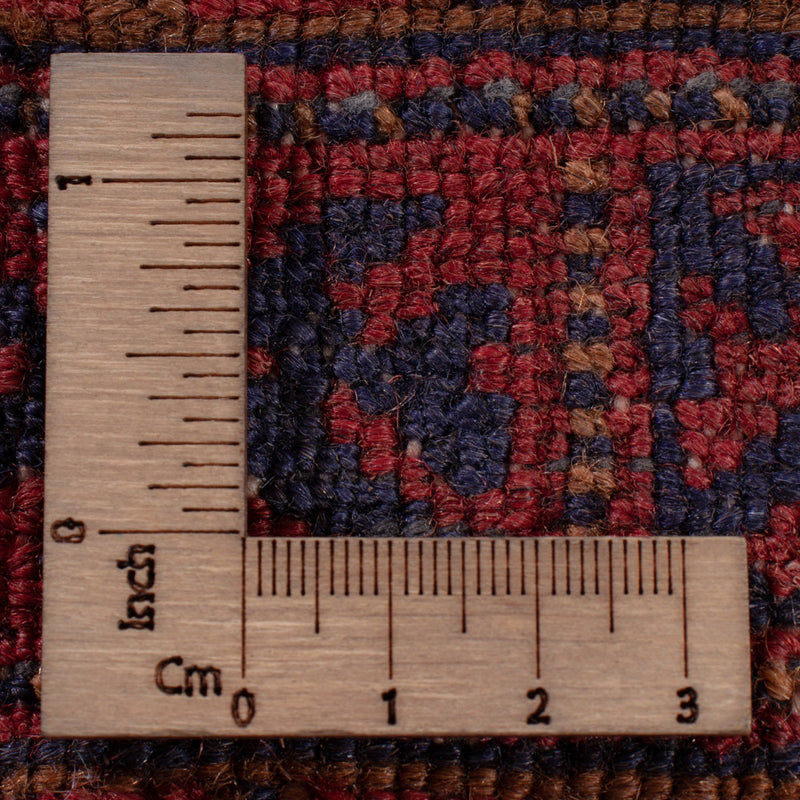 Kelim Teppich - Oriental - 193 x 146 cm - dunkelrot