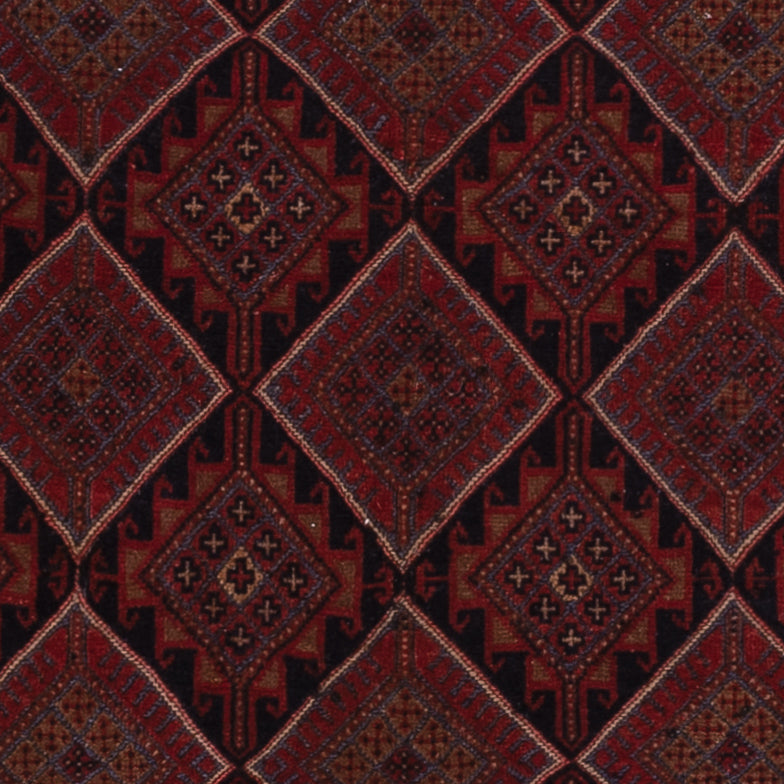 Kelim Teppich - Oriental - 180 x 141 cm - dunkelrot