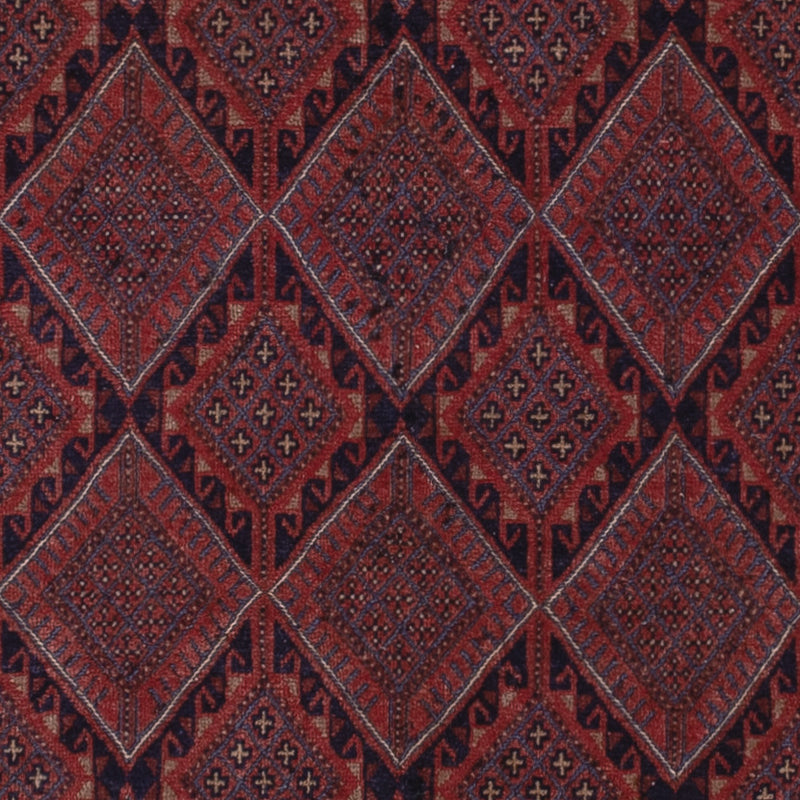Kelim Teppich - Oriental - 200 x 139 cm - dunkelrot