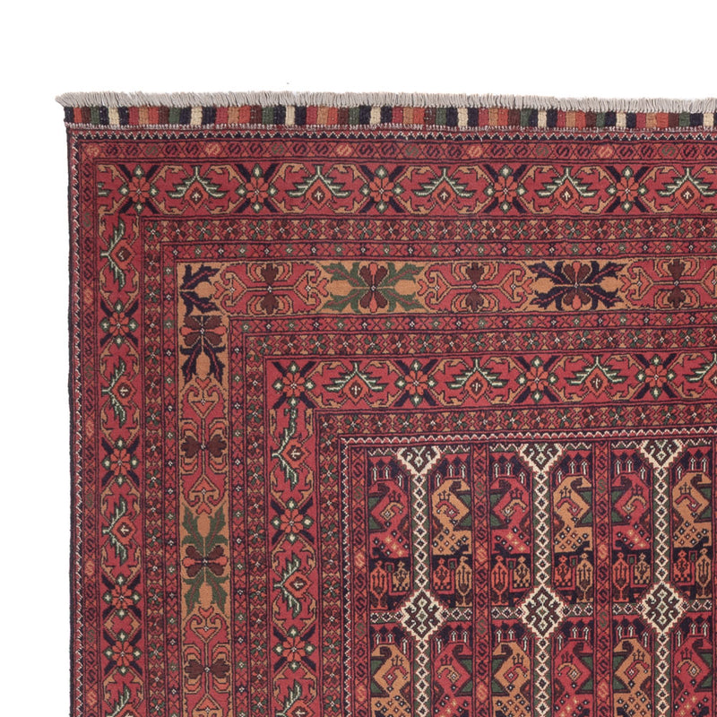 Afghan Teppich - Royal - 283 x 193 cm - dunkelrot