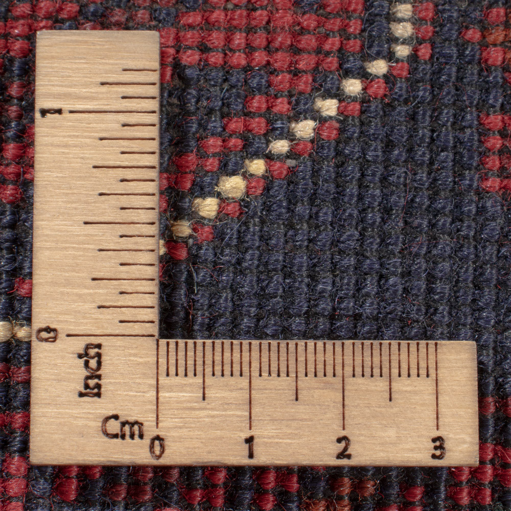 Afghan Teppich - Kunduz - 290 x 197 cm - dunkelrot