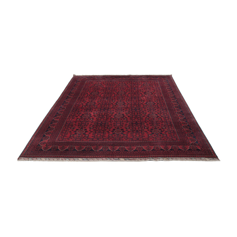 Afghan Teppich - Kunduz - 295 x 200 cm - dunkelrot
