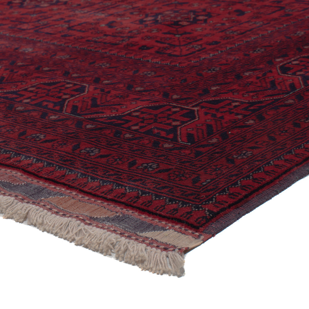 Afghan Teppich - Royal - 291 x 201 cm - dunkelrot