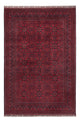 Afghansk matta - Kunduz - 290 x 198 cm - mörkröd