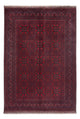 Afghansk matta - Kunduz - 300 x 202 cm - mörkröd