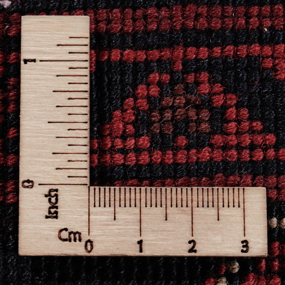 Afghan Teppich - Kunduz - 295 x 198 cm - dunkelrot