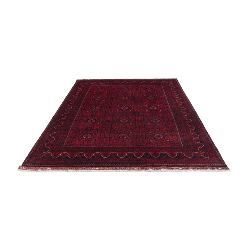 Afghan Teppich - Kunduz - 288 x 204 cm - dunkelrot