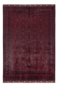 Afghan Teppich - Kunduz - 288 x 198 cm - dunkelrot