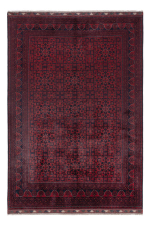 Afghan Teppich - Kunduz - 288 x 198 cm - dunkelrot