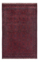 Afghansk matta - Kunduz - 307 x 197 cm - mörkröd