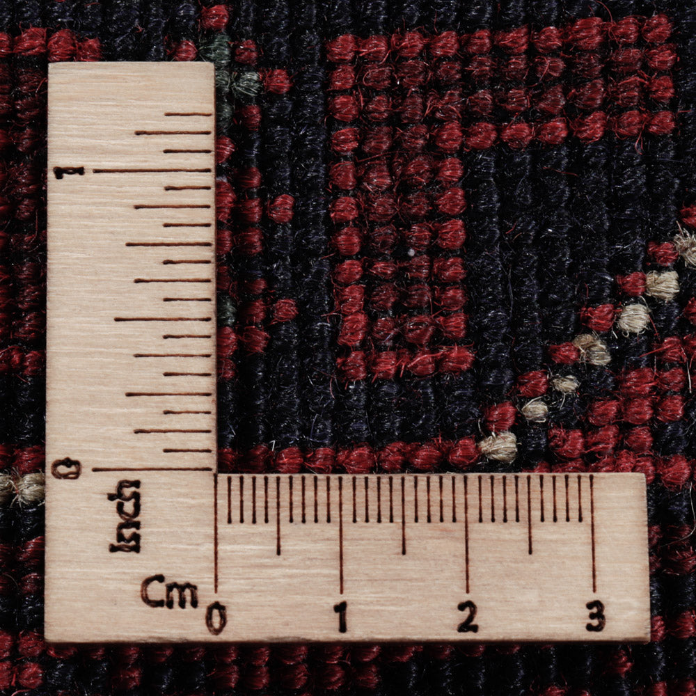 Afghan Teppich - Kunduz - 290 x 199 cm - dunkelrot