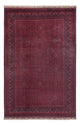 Afghansk matta - Kunduz - 301 x 200 cm - mörkröd