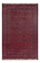 Afghansk matta - Kunduz - 297 x 195 cm - mörkröd